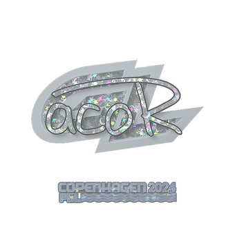 Sticker | acoR (Glitter) | Copenhagen 2024 CS2 skin