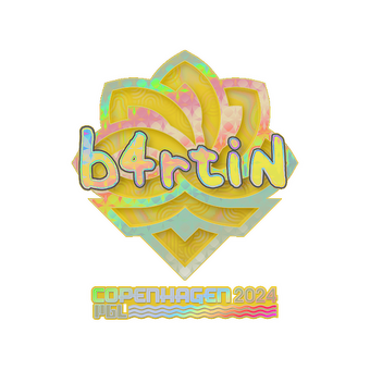 Sticker | b4rtiN (Holo) | Copenhagen 2024 CS2 skin