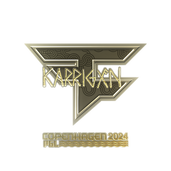 Sticker | karrigan (Gold) | Copenhagen 2024 CS2 skin