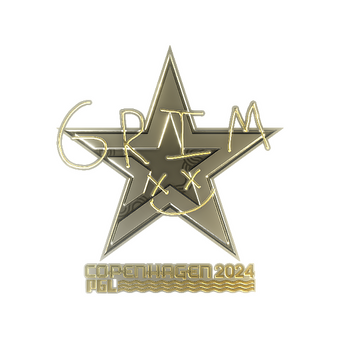Sticker | Grim (Gold) | Copenhagen 2024 CS2 skin