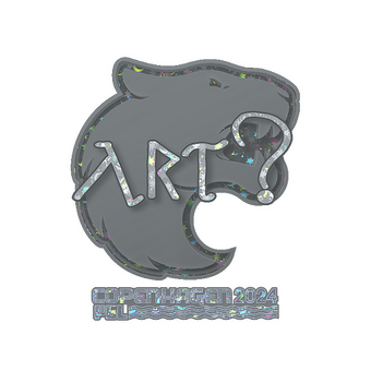 Sticker | arT (Glitter) | Copenhagen 2024 CS2 skin
