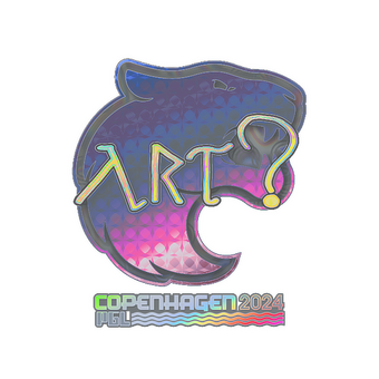 Sticker | arT (Holo) | Copenhagen 2024 CS2 skin