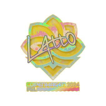 Sticker | latto (Holo) | Copenhagen 2024 CS2 skin