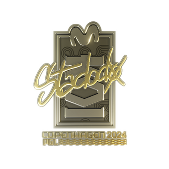 Sticker | stadodo (Gold) | Copenhagen 2024 CS2 skin