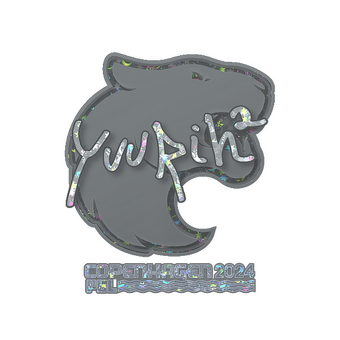 Sticker | yuurih (Glitter) | Copenhagen 2024 CS2 skin