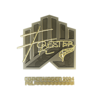Sticker | Forester (Gold) | Copenhagen 2024 CS2 skin