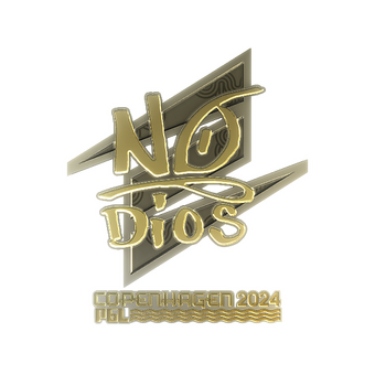 Sticker | Nodios (Gold) | Copenhagen 2024 CS2 skin