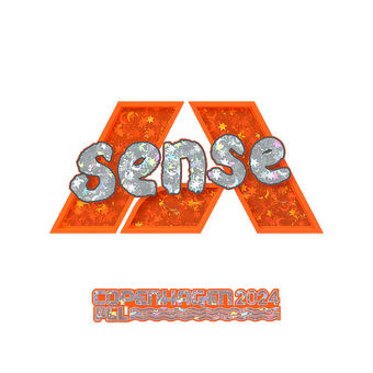 Sticker | sense (Glitter) | Copenhagen 2024 CS2 skin