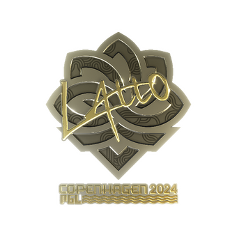 Sticker | latto (Gold) | Copenhagen 2024 CS2 skin