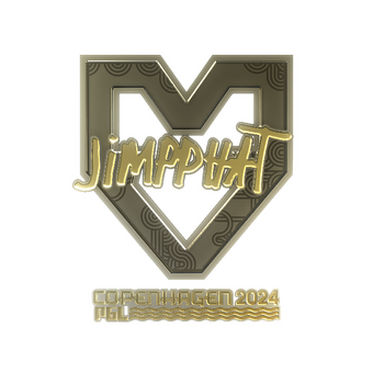 Sticker | Jimpphat (Gold) | Copenhagen 2024 CS2 skin