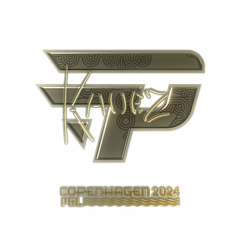 Sticker | kauez (Gold) | Copenhagen 2024 CS2 skin