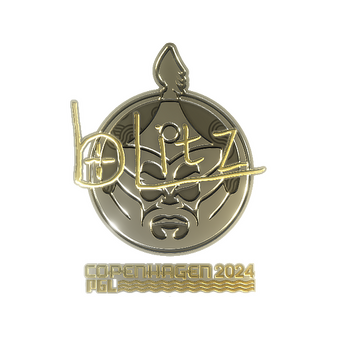 Sticker | bLitz (Gold) | Copenhagen 2024 CS2 skin
