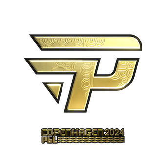 Sticker | paiN Gaming (Gold) | Copenhagen 2024 CS2 skin