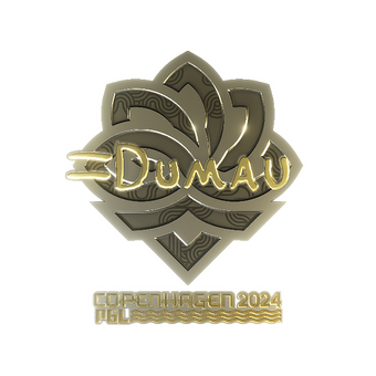 Sticker | dumau (Gold) | Copenhagen 2024 CS2 skin