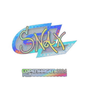 Sticker | Snax (Holo) | Copenhagen 2024 CS2 skin