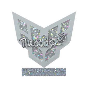 Sticker | nicoodoz (Glitter) | Copenhagen 2024 CS2 skin