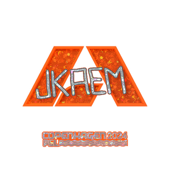 Sticker | jkaem (Glitter) | Copenhagen 2024 CS2 skin