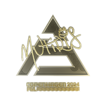 Sticker | MUTiRiS (Gold) | Copenhagen 2024 CS2 skin