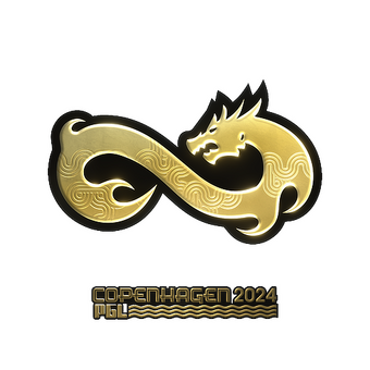 Sticker | Eternal Fire (Gold) | Copenhagen 2024 CS2 skin