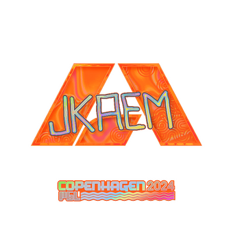 Sticker | jkaem (Holo) | Copenhagen 2024 CS2 skin