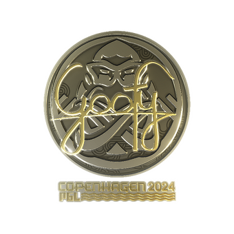 Sticker | Goofy (Gold) | Copenhagen 2024 CS2 skin