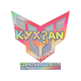 Sticker | kyxsan (Holo) | Copenhagen 2024 CS2 skin