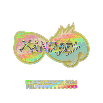 Sticker | XANTARES (Holo) | Copenhagen 2024 CS2 skin