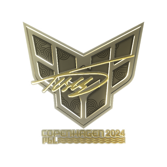 Sticker | TeSeS (Gold) | Copenhagen 2024 CS2 skin