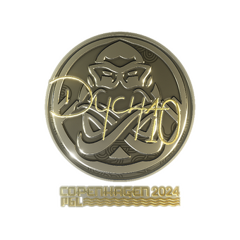 Sticker | Dycha (Gold) | Copenhagen 2024 CS2 skin