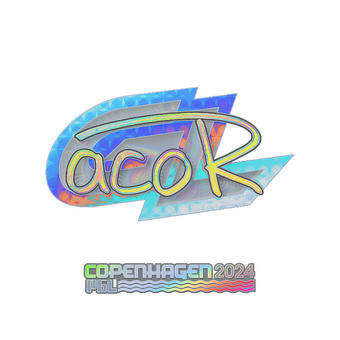 Sticker | acoR (Holo) | Copenhagen 2024 CS2 skin