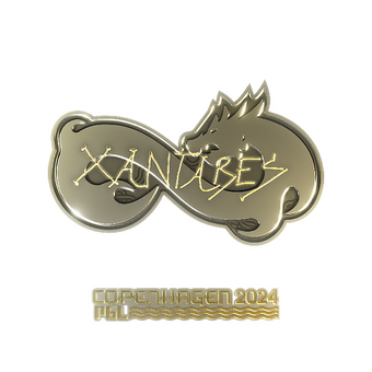 Sticker | XANTARES (Gold) | Copenhagen 2024 CS2 skin