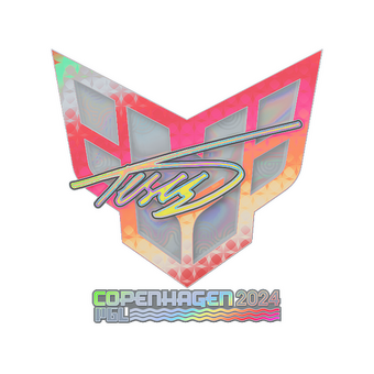 Sticker | TeSeS (Holo) | Copenhagen 2024 CS2 skin