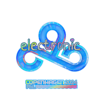 Sticker | electronic (Holo) | Copenhagen 2024 CS2 skin