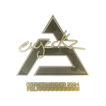 Sticker | ewjerkz (Gold) | Copenhagen 2024 CS2 skin