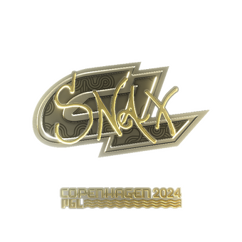 Sticker | Snax (Gold) | Copenhagen 2024 CS2 skin