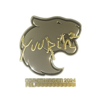 Sticker | yuurih (Gold) | Copenhagen 2024 CS2 skin