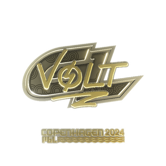 Sticker | volt (Gold) | Copenhagen 2024 CS2 skin