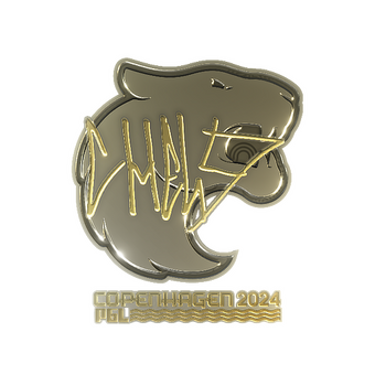 Sticker | chelo (Gold) | Copenhagen 2024 CS2 skin