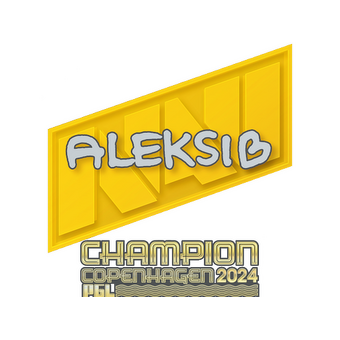 Sticker | Aleksib (Champion) | Copenhagen 2024 CS2 skin