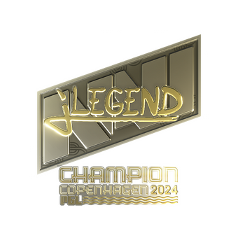 Sticker | jL (Gold, Champion) | Copenhagen 2024 CS2 skin