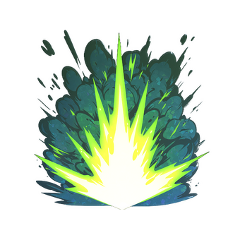 Sticker | Boom Detonation (Glitter) CS2 skin