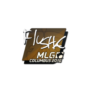 Sticker | flusha | MLG Columbus 2016 CS2 skin