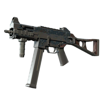 Souvenir UMP-45 | Facility Dark (Battle-Scarred) CS2 skin