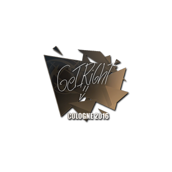 Sticker | GeT_RiGhT | Cologne 2016 CS2 skin