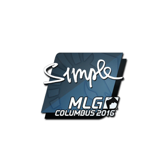 Sticker | s1mple | MLG Columbus 2016 CS2 skin