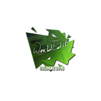 Sticker | WorldEdit | Cologne 2016 CS2 skin