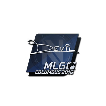 Sticker | DEVIL | MLG Columbus 2016 CS2 skin