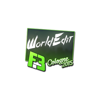 Sticker | WorldEdit | Cologne 2015 CS2 skin