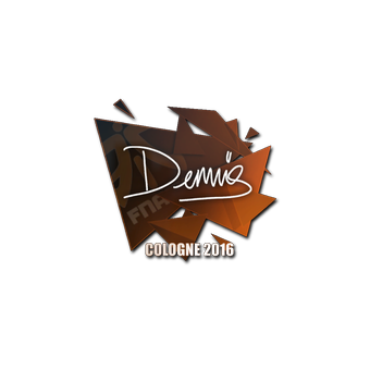 Sticker | dennis | Cologne 2016 CS2 skin