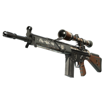 Souvenir G3SG1 | Desert Storm (Battle-Scarred) CS2 skin